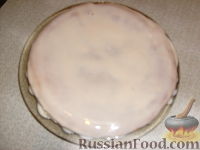 Фото приготовления рецепта: Манковый тортик - шаг №4