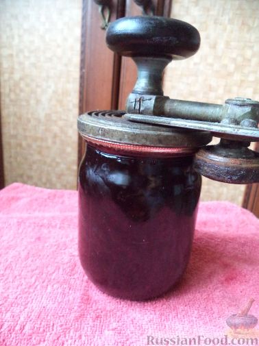 Фото приготовления рецепта: «Пятиминутка» из черной смородины (1) - шаг №9