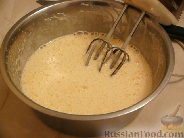 Фото приготовления рецепта: Шоколадно-апельсиновый кекс с орехами - шаг №2
