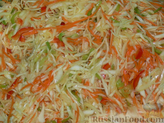 Салат капуста рецепты с фото простые и вкусные