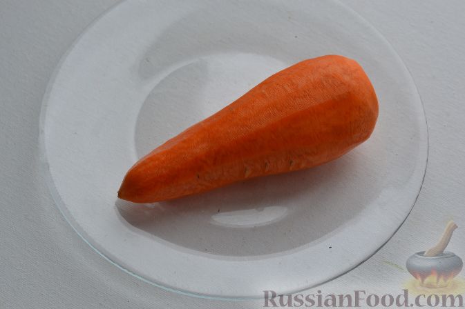 Фото приготовления рецепта: Салат из зеленой редьки, с морковью и редькой дайкон - шаг №5