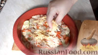 Фото приготовления рецепта: Кабачки с сыром и сметаной, запеченные в духовке - шаг №9