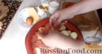 Фото приготовления рецепта: Кабачки с сыром и сметаной, запеченные в духовке - шаг №3