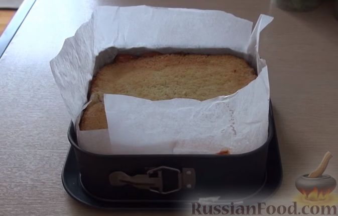 Фото приготовления рецепта: Фруктово-желейный торт - шаг №13