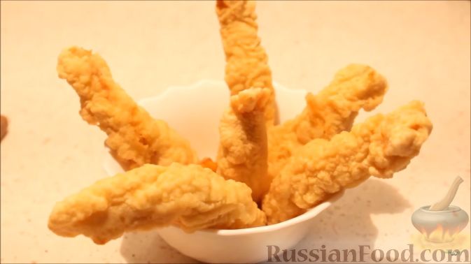 Куриное филе в кляре на сковороде – пошаговый рецепт приготовления с фото