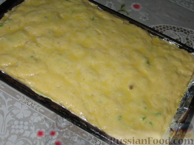 Фото приготовления рецепта: Толстые дрожжевые блины на молоке, манке и пшённой каше - шаг №18