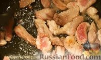 Фото приготовления рецепта: Бефстроганов из свинины - шаг №6