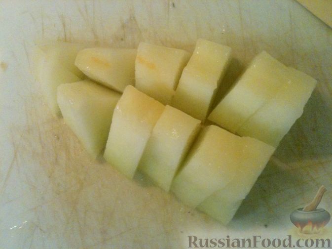 Фото приготовления рецепта: Фроузен (замороженный десерт) из дыни и клубники - шаг №1