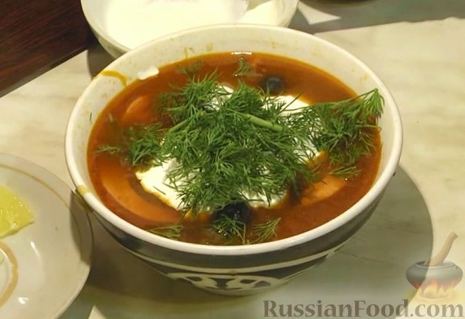 Грибная солянка (суп)