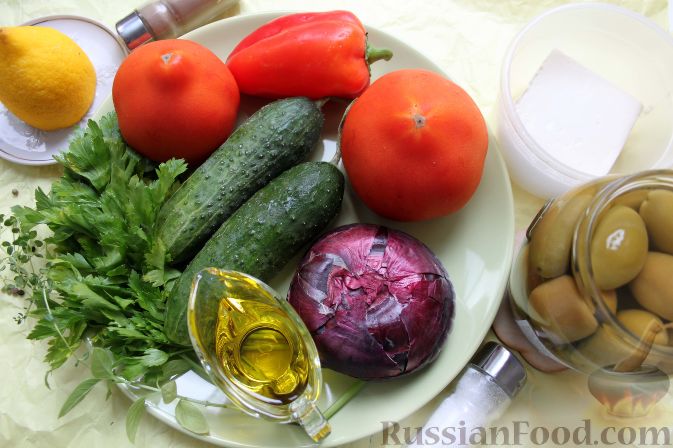 Фото приготовления рецепта: Шопский салат - шаг №1