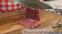 Фото приготовления рецепта: Мясные пальчики из свинины (крученики) - шаг №4