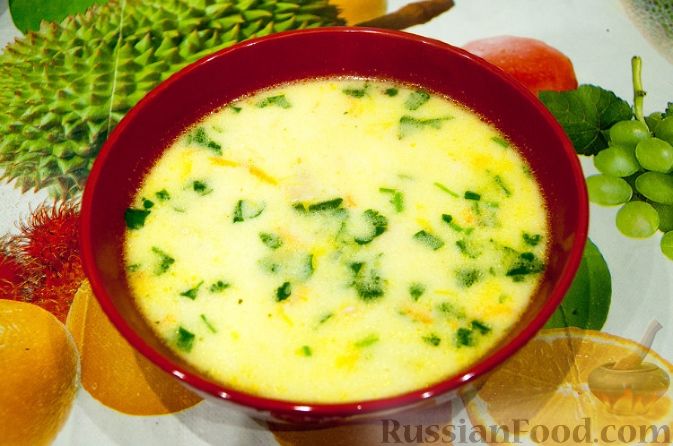Суп с лисичками и плавленым сыром — рецепт с фото пошагово. Как сварить сырный суп с лисичками?