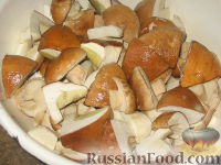 Фото приготовления рецепта: Маринованные белые грибы - шаг №3