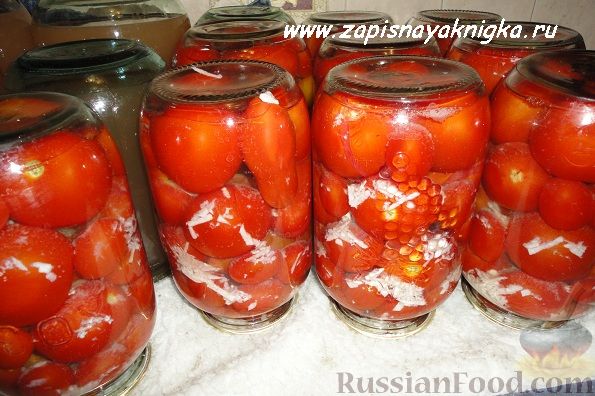 Заготовки на зиму из помидор