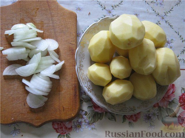 Фото приготовления рецепта: Запеканка из гречки с куриным фаршем и грибами - шаг №13