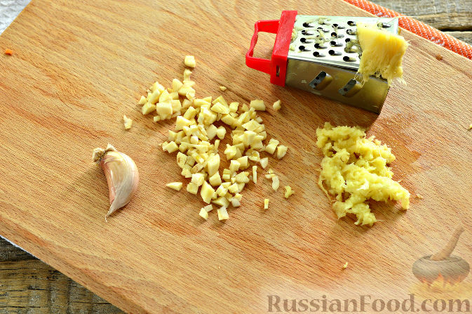 Фото приготовления рецепта: Фунчоза с говядиной - шаг №4