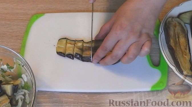 Фото приготовления рецепта: Маринованные баклажаны "Нежные" - шаг №4