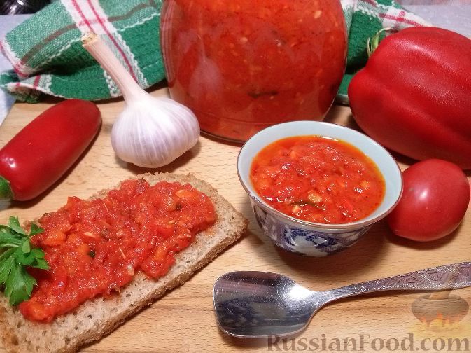 Очень вкусная аджика из помидор (рецепт на миллион!) - Домашний Ресторан