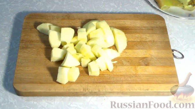 Фото приготовления рецепта: Оладьи с тыквой и яблоками - шаг №3
