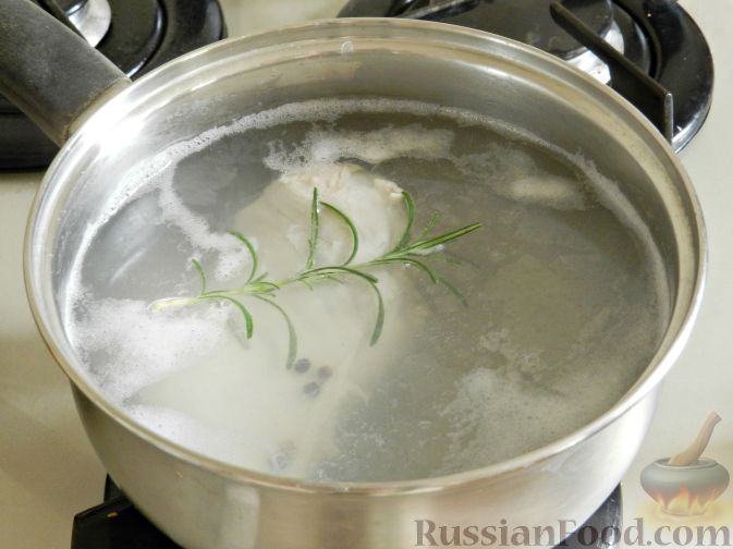Фото приготовления рецепта: Тёплый салат с грушей - шаг №6