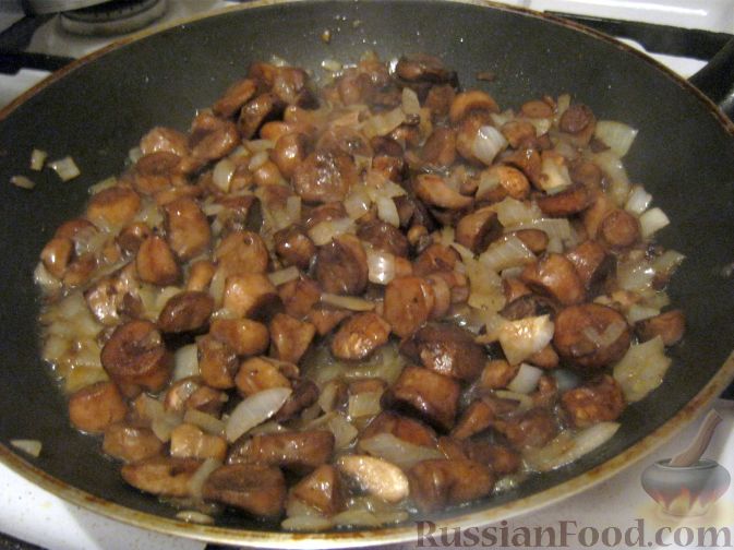 Мясо картошка грибы рецепт