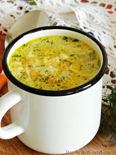 Фото приготовления рецепта: Суп из кабачков с молоком и сметаной - шаг №16