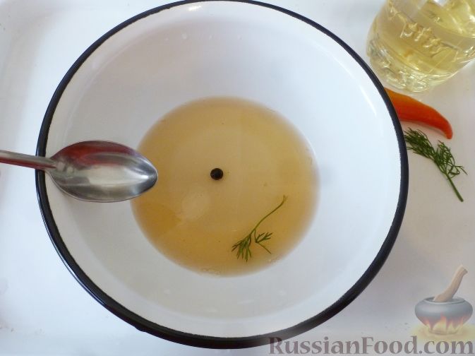 Фото приготовления рецепта: Кабачок, маринованный с соевым соусом - шаг №8