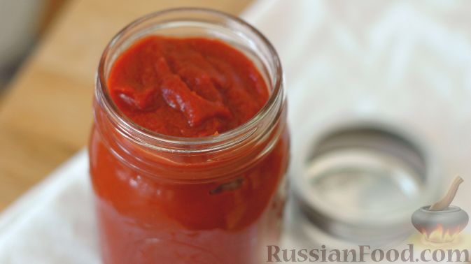 Рецепт томатного соуса на зиму