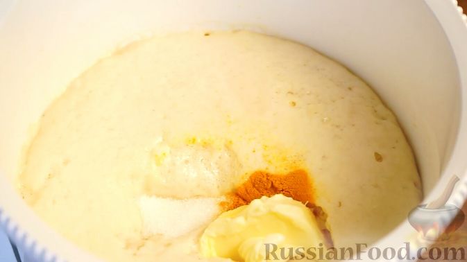 Фото приготовления рецепта: Овсяный крамбл с мандаринами - шаг №10