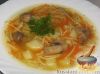 Как приготовить простой суп с мясом картошкой луком и лапшой