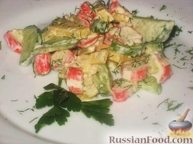 Морской бриз салат рецепт