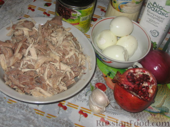 Фото приготовления рецепта: Праздничный салат "Колесо обозрения" - шаг №1