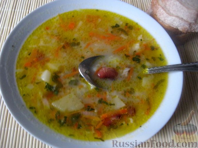 Рецепт приготовления фасолевого супа