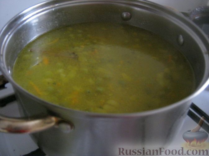 Фото приготовления рецепта: Сытный рисовый суп - шаг №9