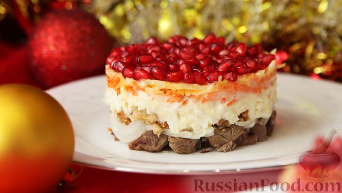Салаты из говядины / Пошаговый рецепт салата с фото на malino-v.ru