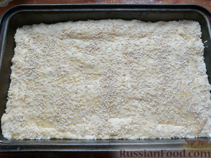 Фото приготовления рецепта: Запечённый болгарский перец, фаршированный гречкой и сыром - шаг №9