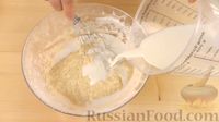 Фото приготовления рецепта: Блинный торт с курицей, грибами и сыром - шаг №5