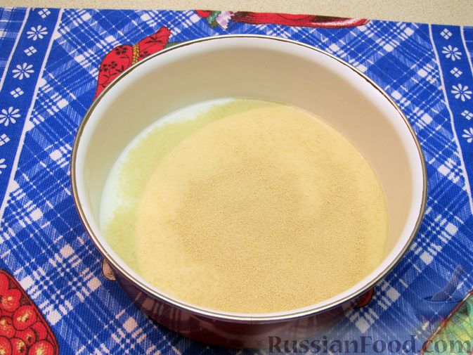 Фото приготовления рецепта: Сдобные булочки с заварным лимонным кремом - шаг №3
