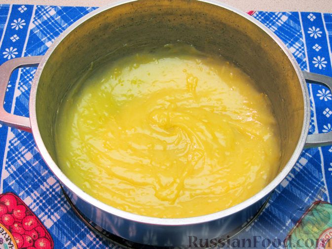 Фото приготовления рецепта: Сдобные булочки с заварным лимонным кремом - шаг №23