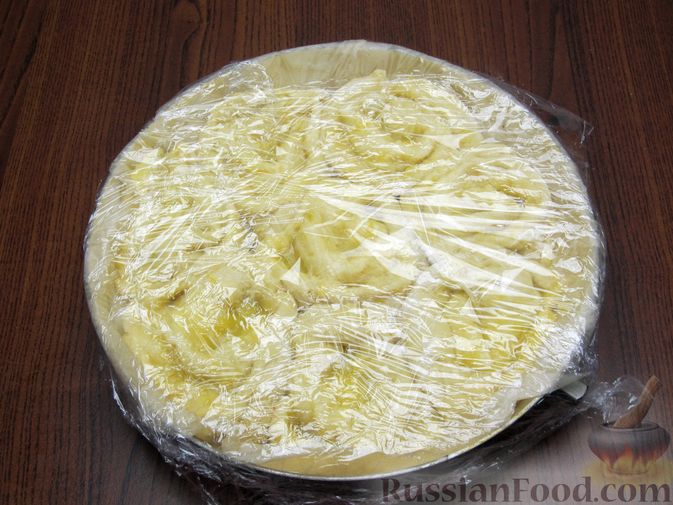 Фото приготовления рецепта: Сдобные булочки с заварным лимонным кремом - шаг №31