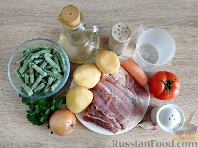 Фото приготовления рецепта: Суп с говядиной и стручковой фасолью - шаг №1