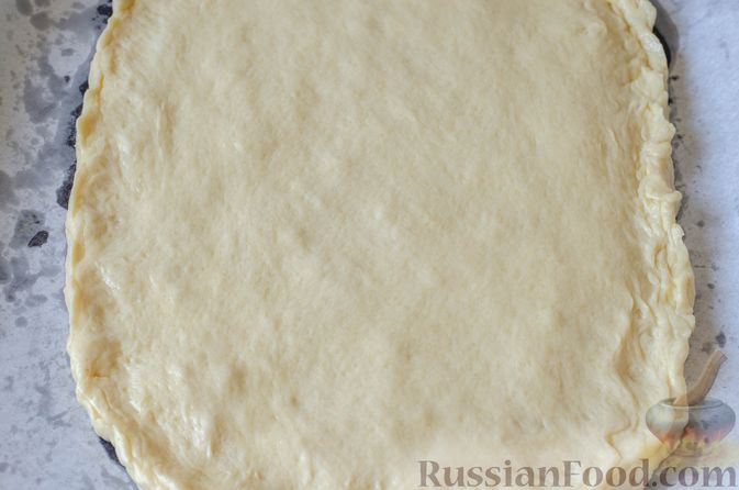 Фото приготовления рецепта: Дрожжевой пирог "Лимонник" - шаг №20