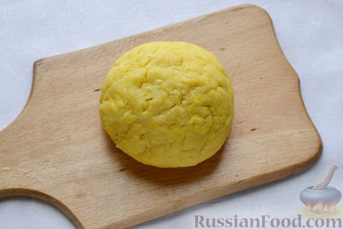 Фото приготовления рецепта: Печенье с капустой - шаг №10