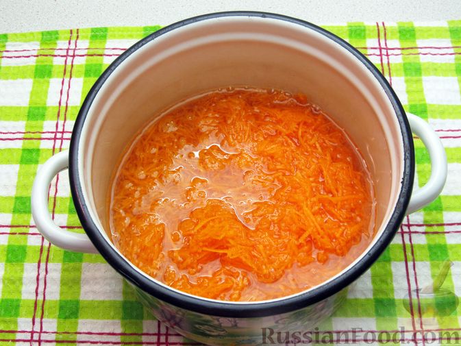 Фото приготовления рецепта: Морковное желе - шаг №3