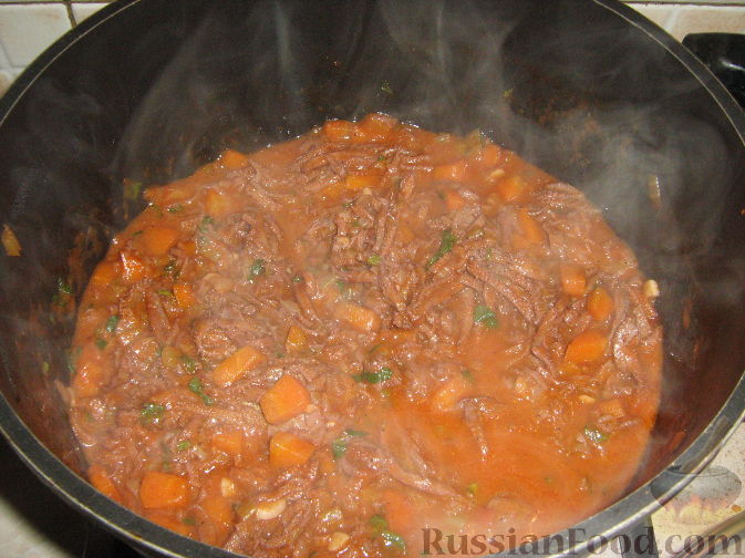 Фото приготовления рецепта: Соус-желе из красной рябины (к мясу) - шаг №3