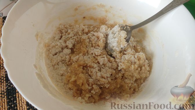 Фото приготовления рецепта: Овсяное печенье «Мокрый песок» - шаг №8