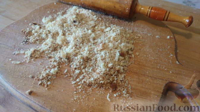Фото приготовления рецепта: Пирог из песочных коржей, с лимонной начинкой - шаг №17