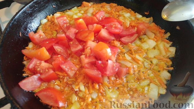 Фото приготовления рецепта: Овощной суп-рагу - шаг №9