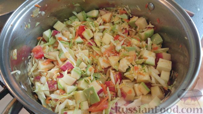 Фото приготовления рецепта: Овощной суп-рагу - шаг №12