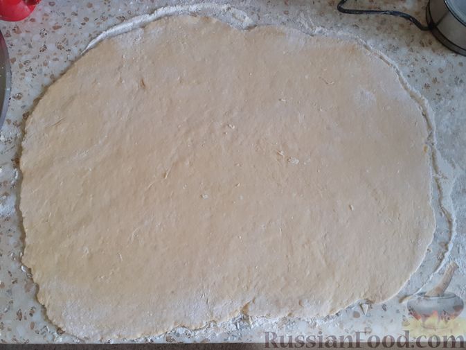 Фото приготовления рецепта: Песочное печенье на маргарине и сметане - шаг №5